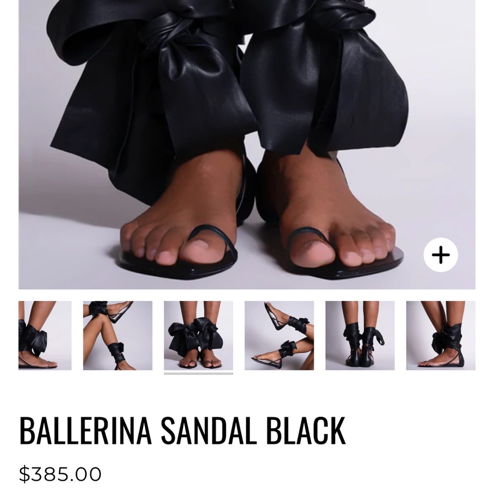 Aminah Abdul Jillil Ballerina sandal